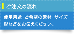 ご注文の流れ